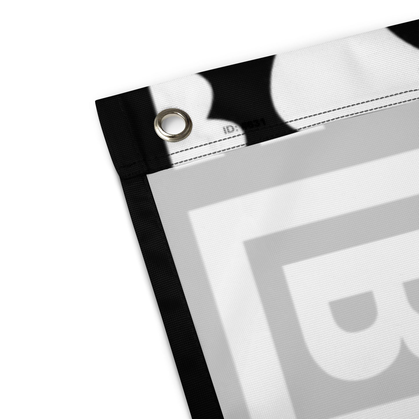 Flag - black logo