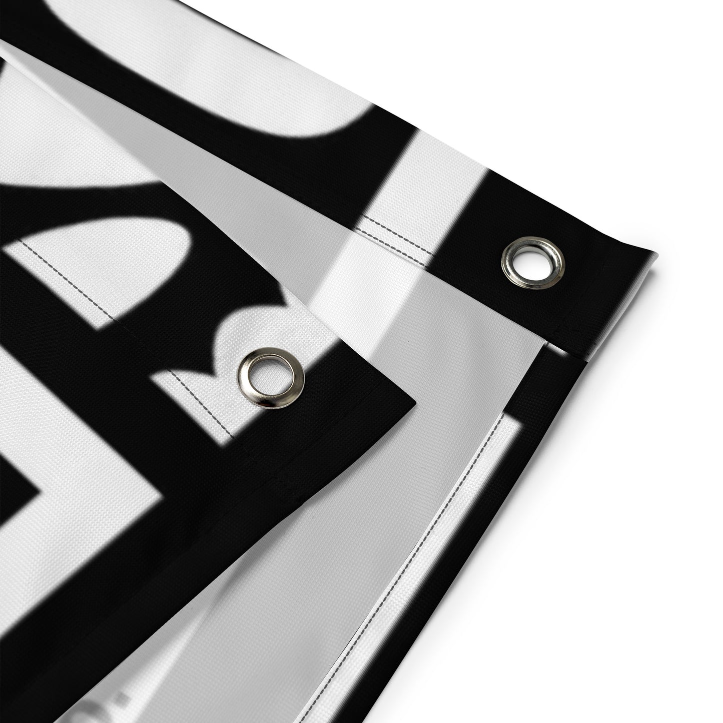 Flag - black logo