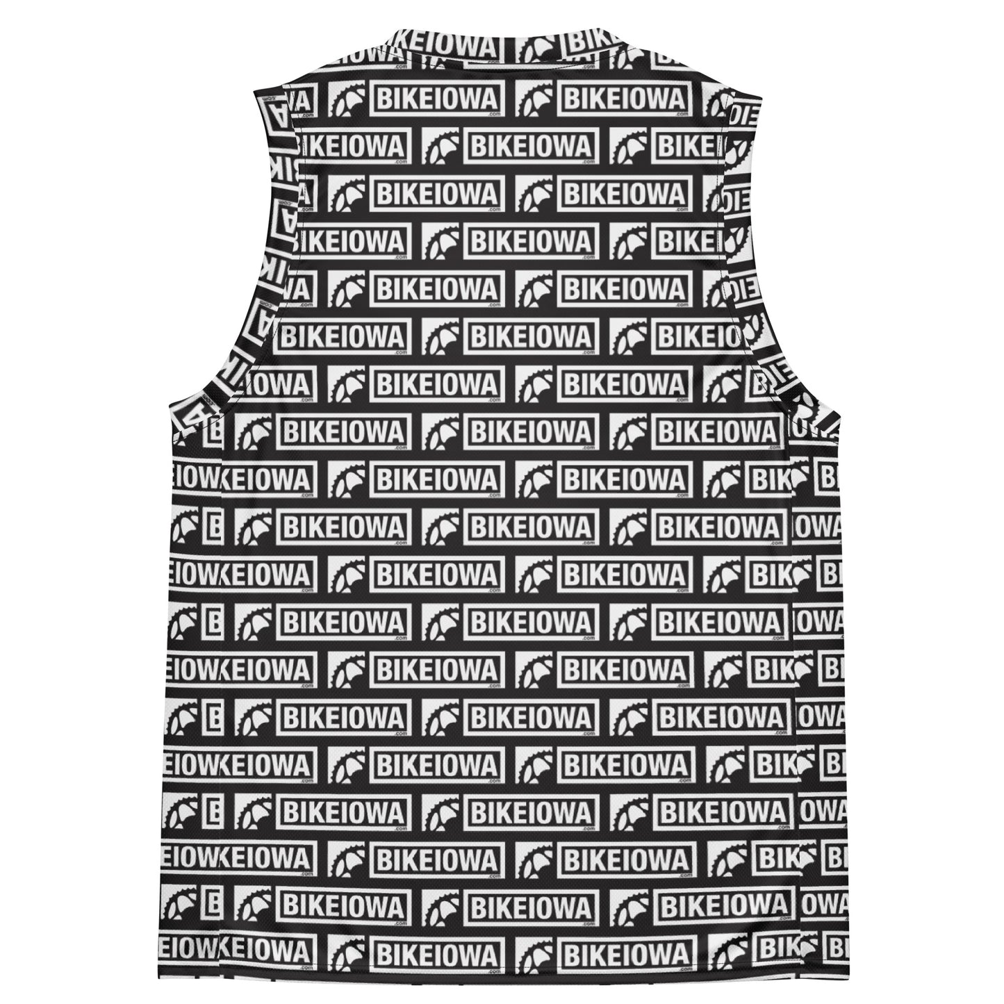 Recycled unisex basketball jersey