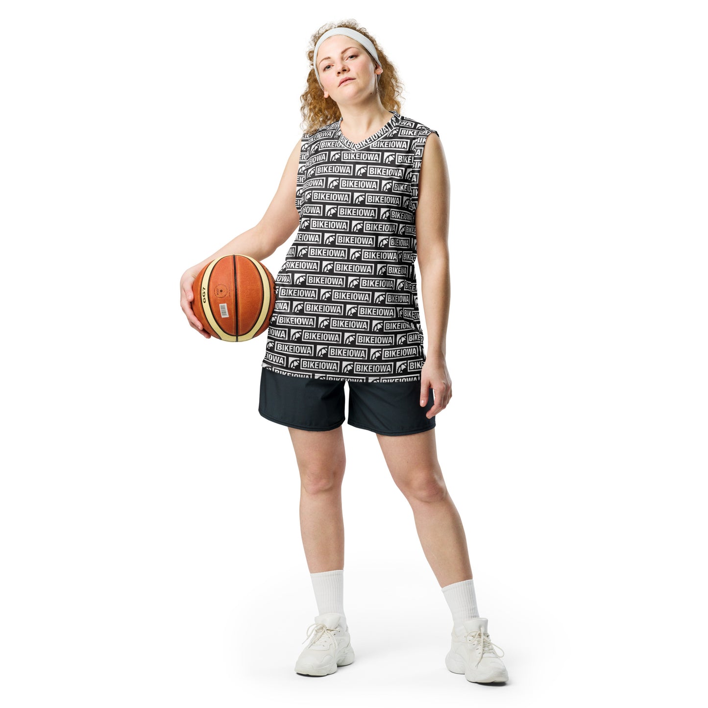 Recycled unisex basketball jersey