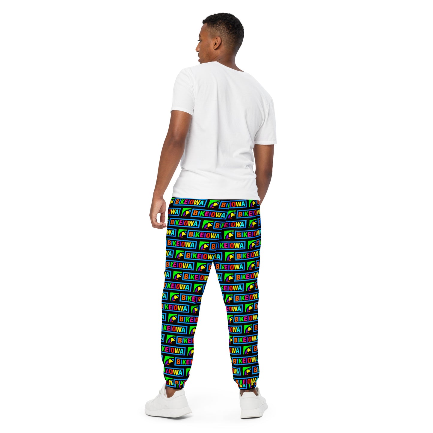 Unisex track pants - colorful logo