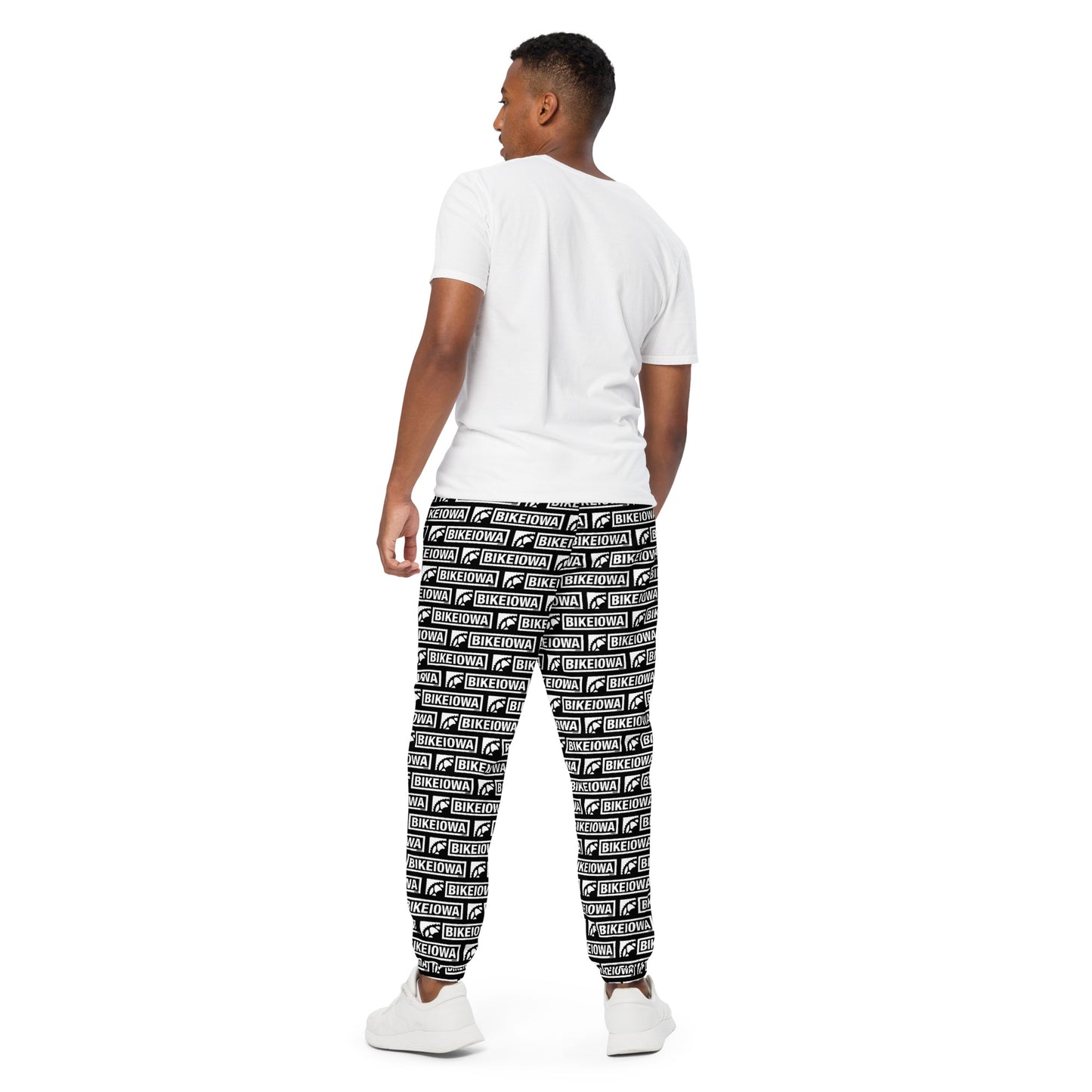 Unisex track pants - black logo