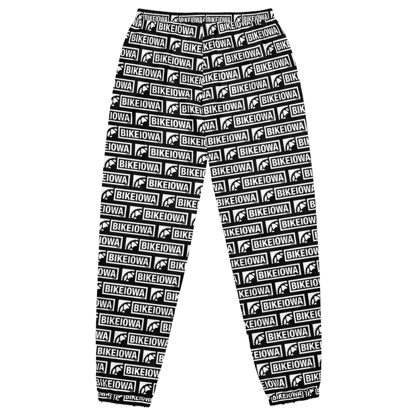 Unisex track pants - black logo