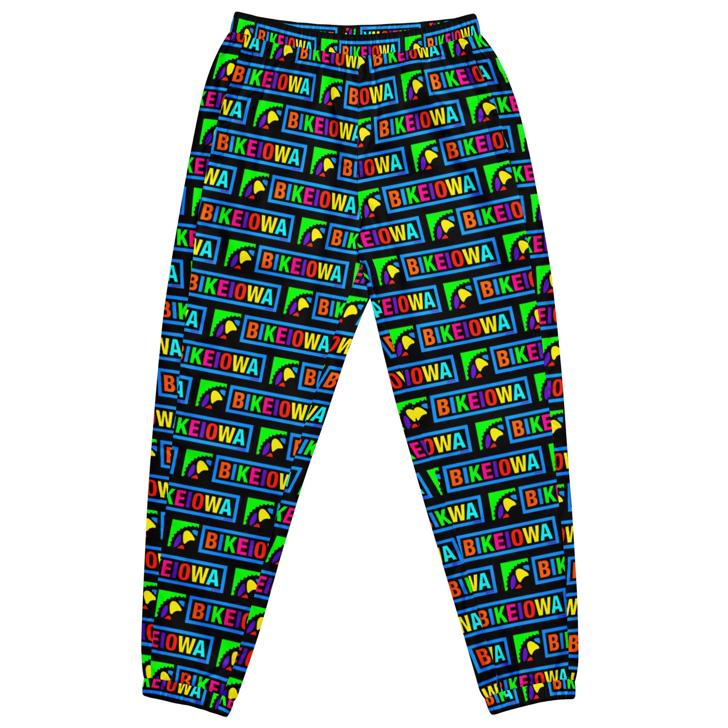 Unisex track pants - colorful logo