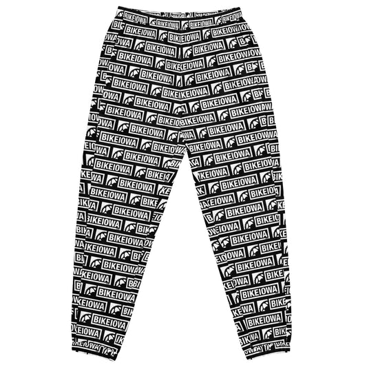 Unisex track pants - black logo