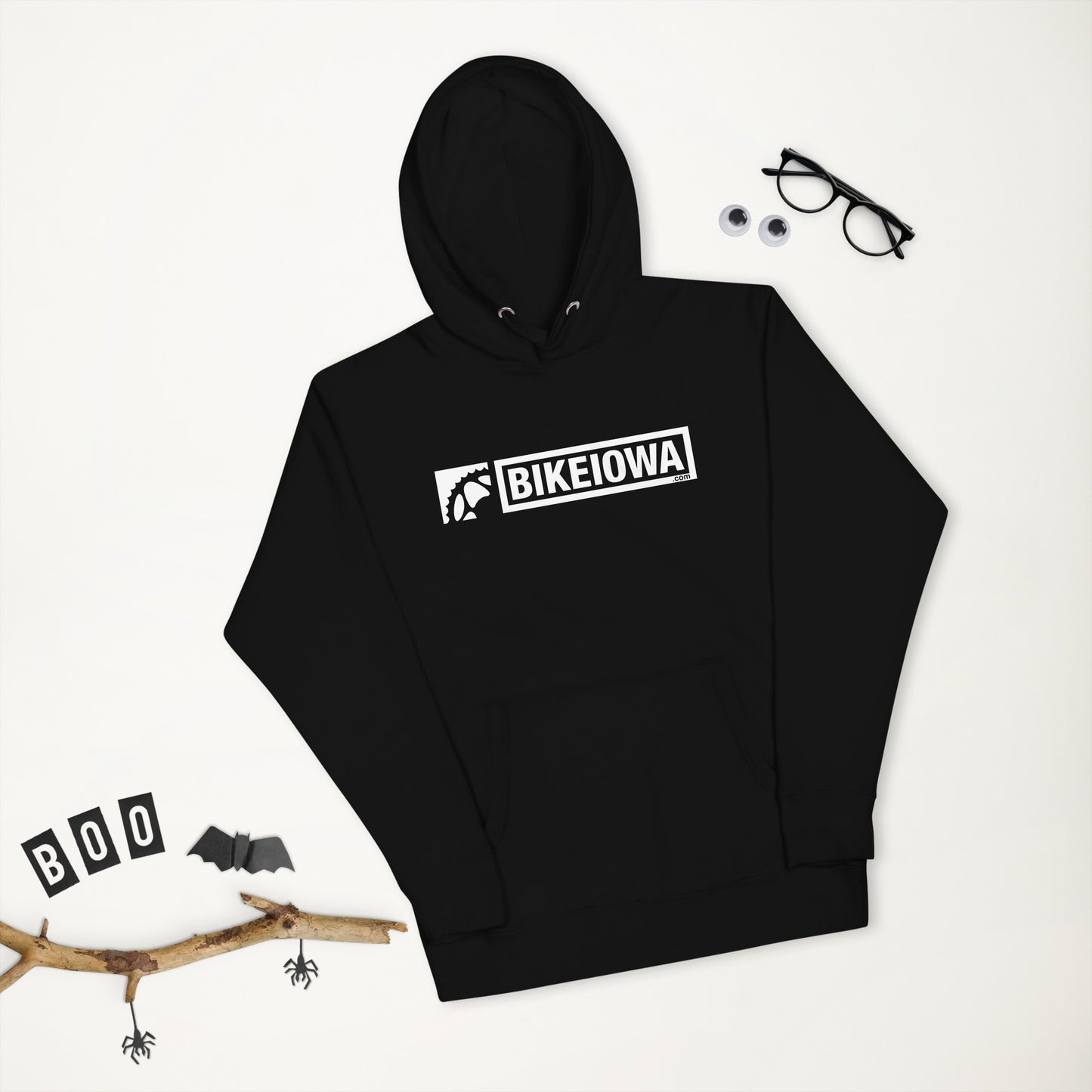 Unisex Hoodie - white logo