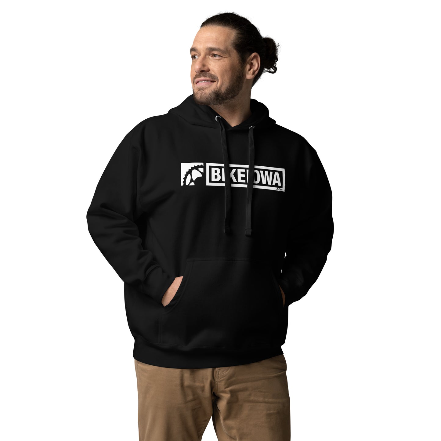 Unisex Hoodie - white logo
