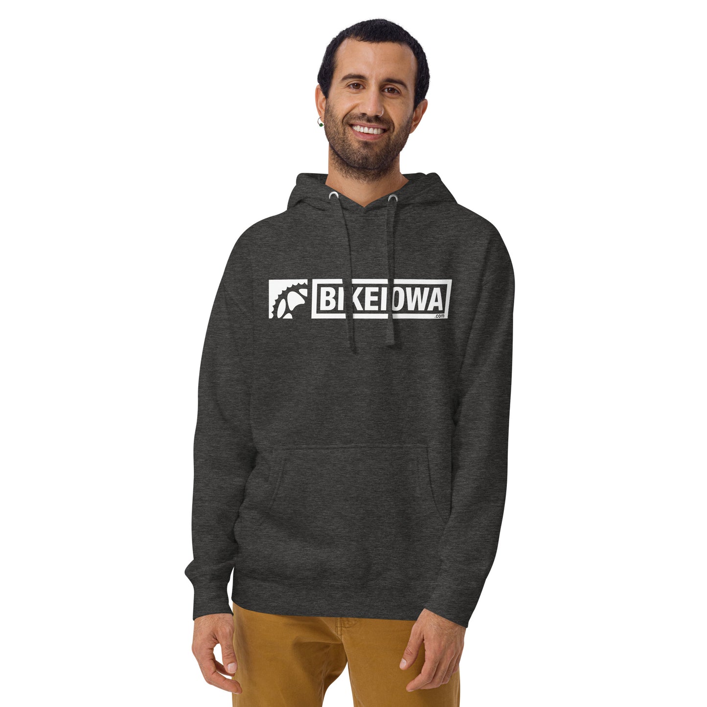 Unisex Hoodie - white logo