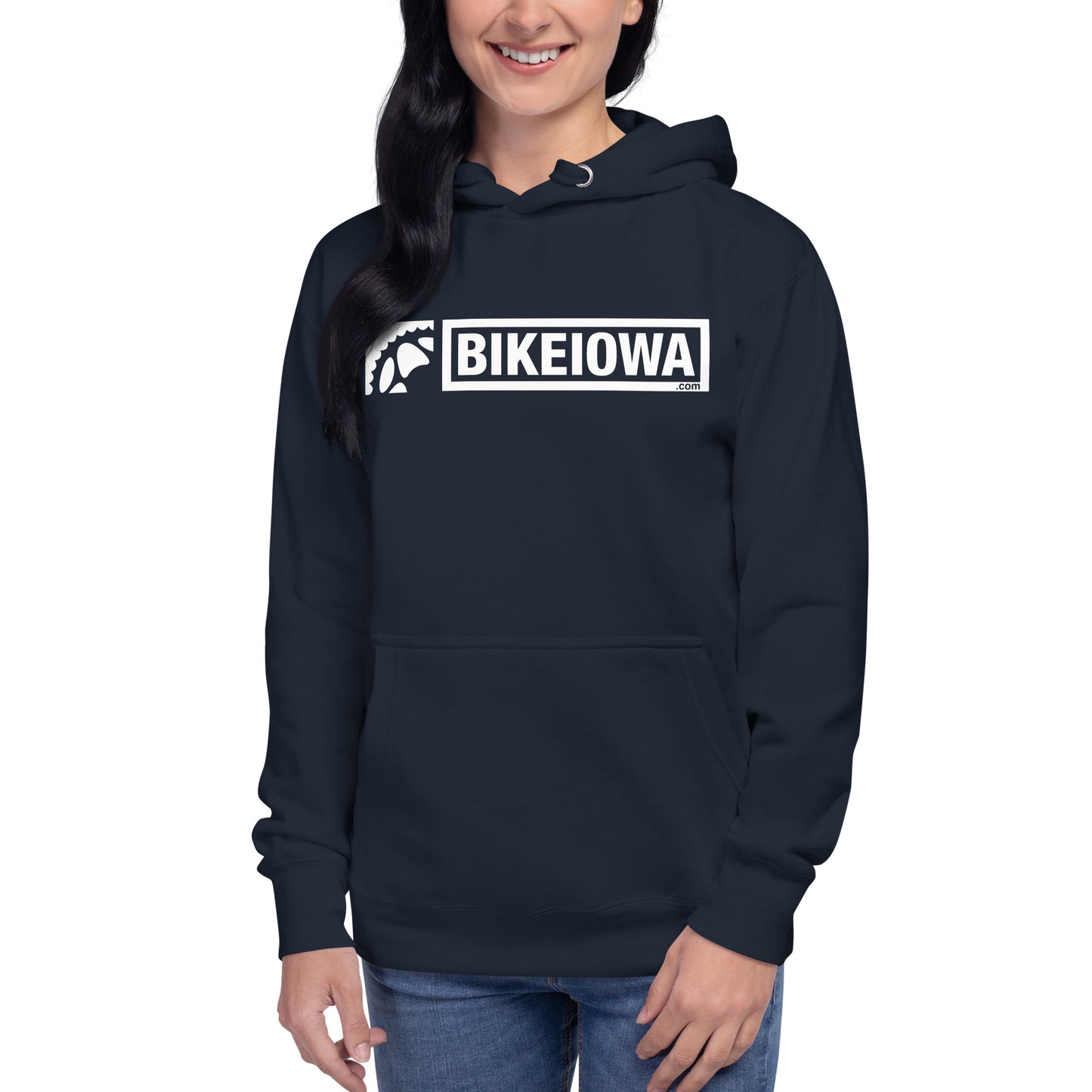 Unisex Hoodie - white logo