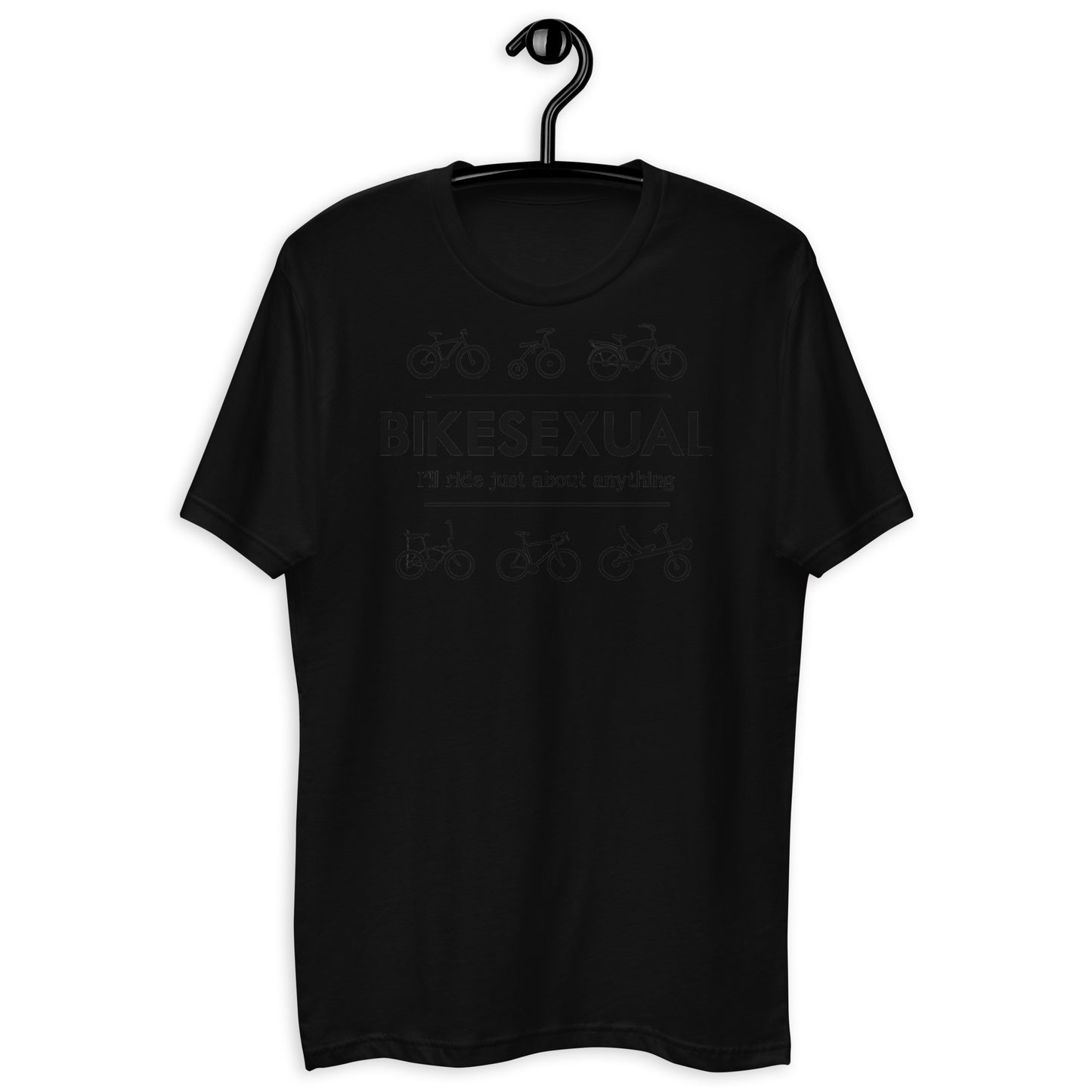 BIKESEXUAL T-shirt - black logo