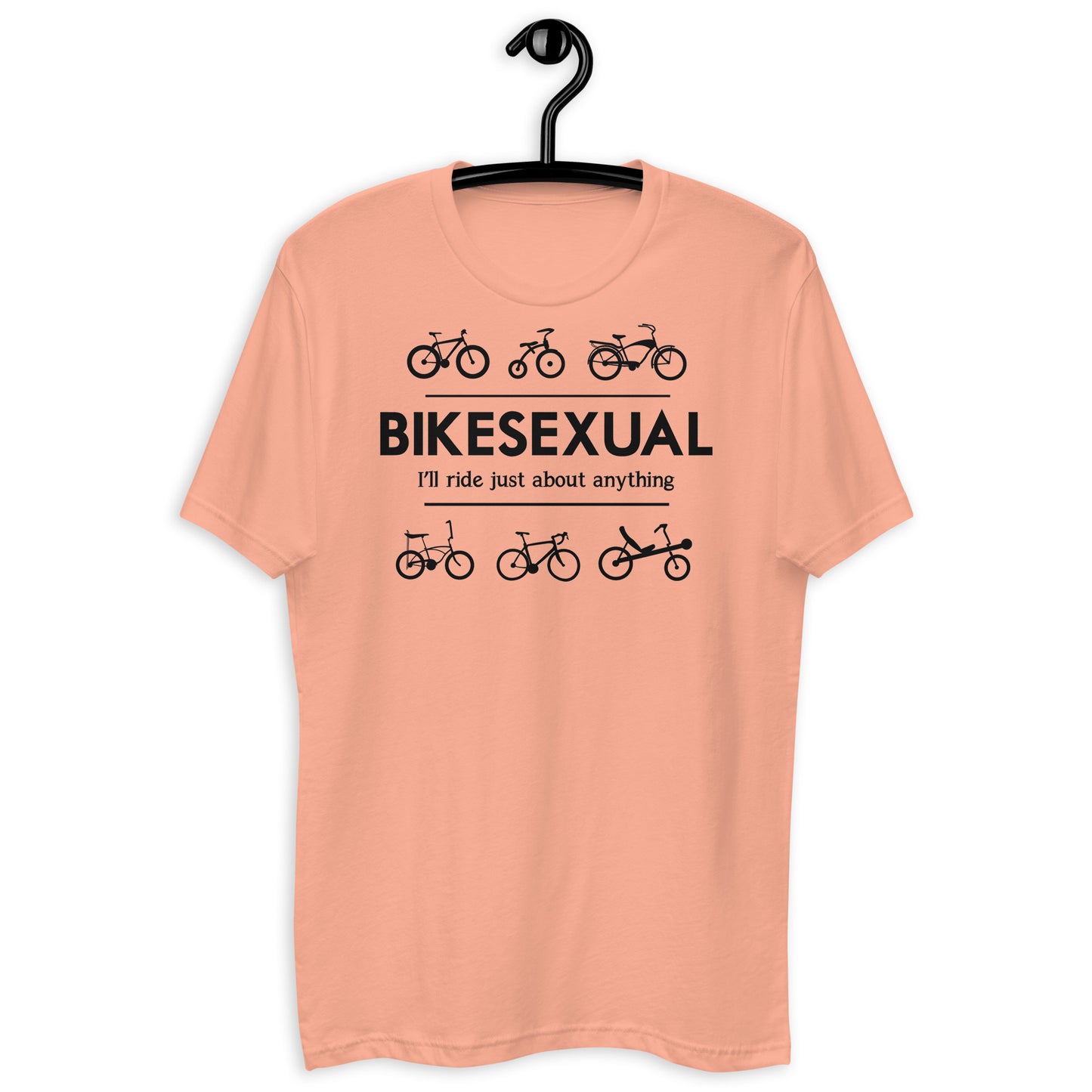 BIKESEXUAL T-shirt - black logo