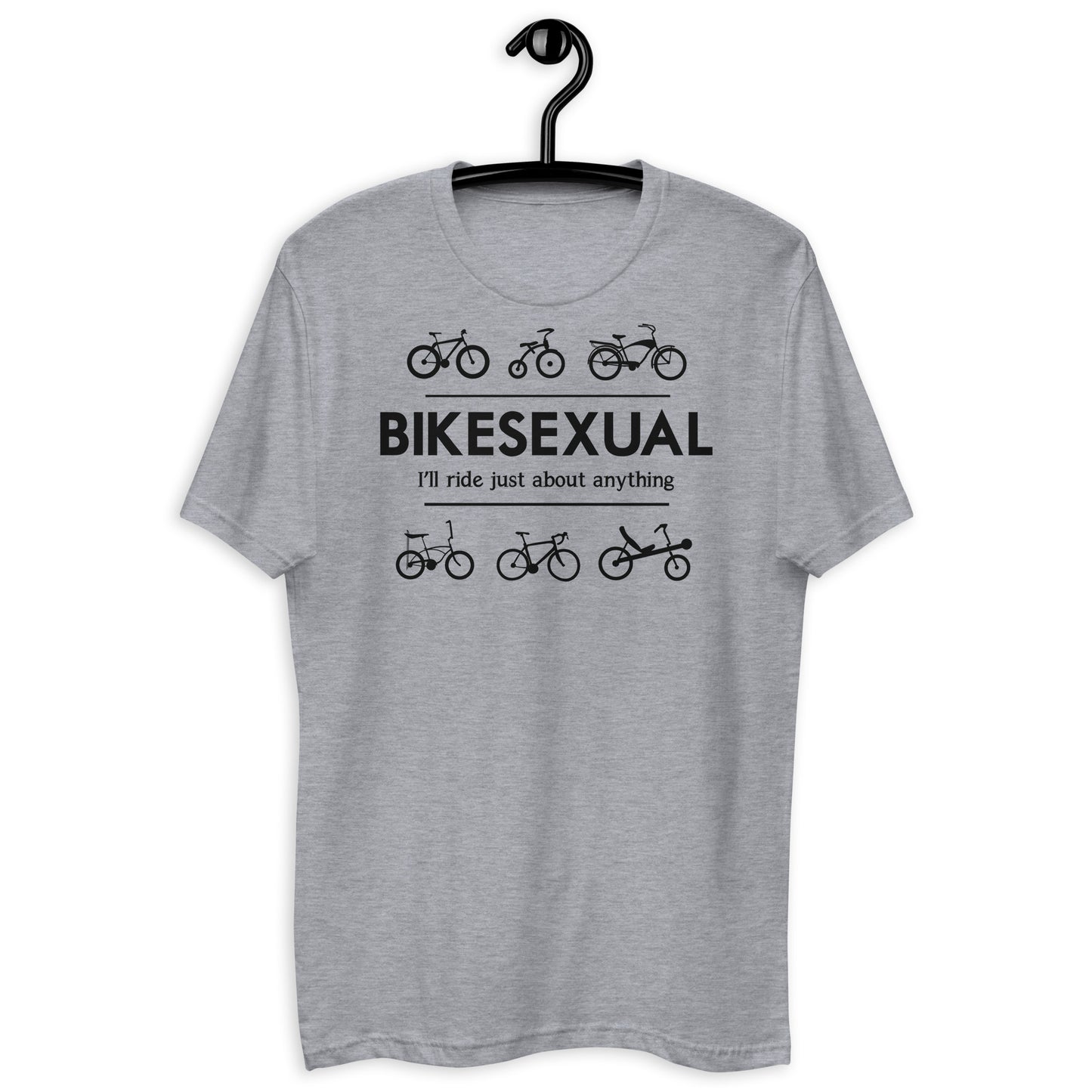 BIKESEXUAL T-shirt - black logo