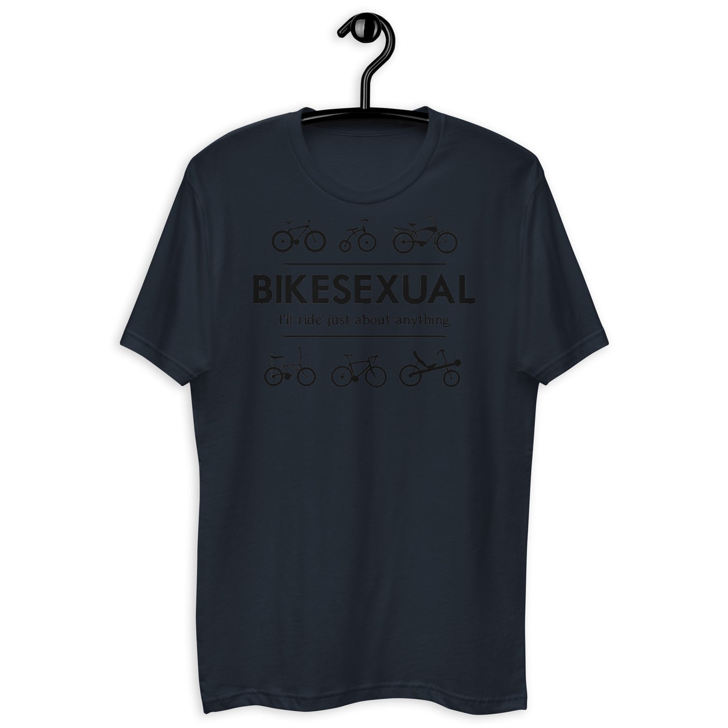 BIKESEXUAL T-shirt - black logo