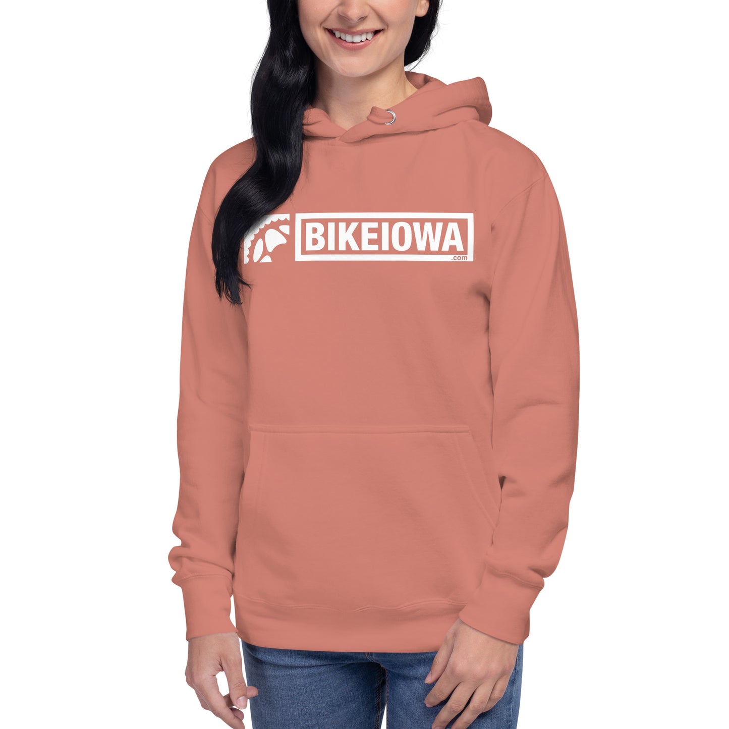 Unisex Hoodie - white logo